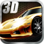 crazy racer 3d android application logo